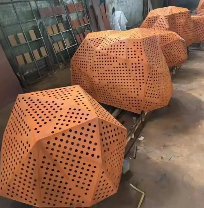 龙河镇耐候钢造型